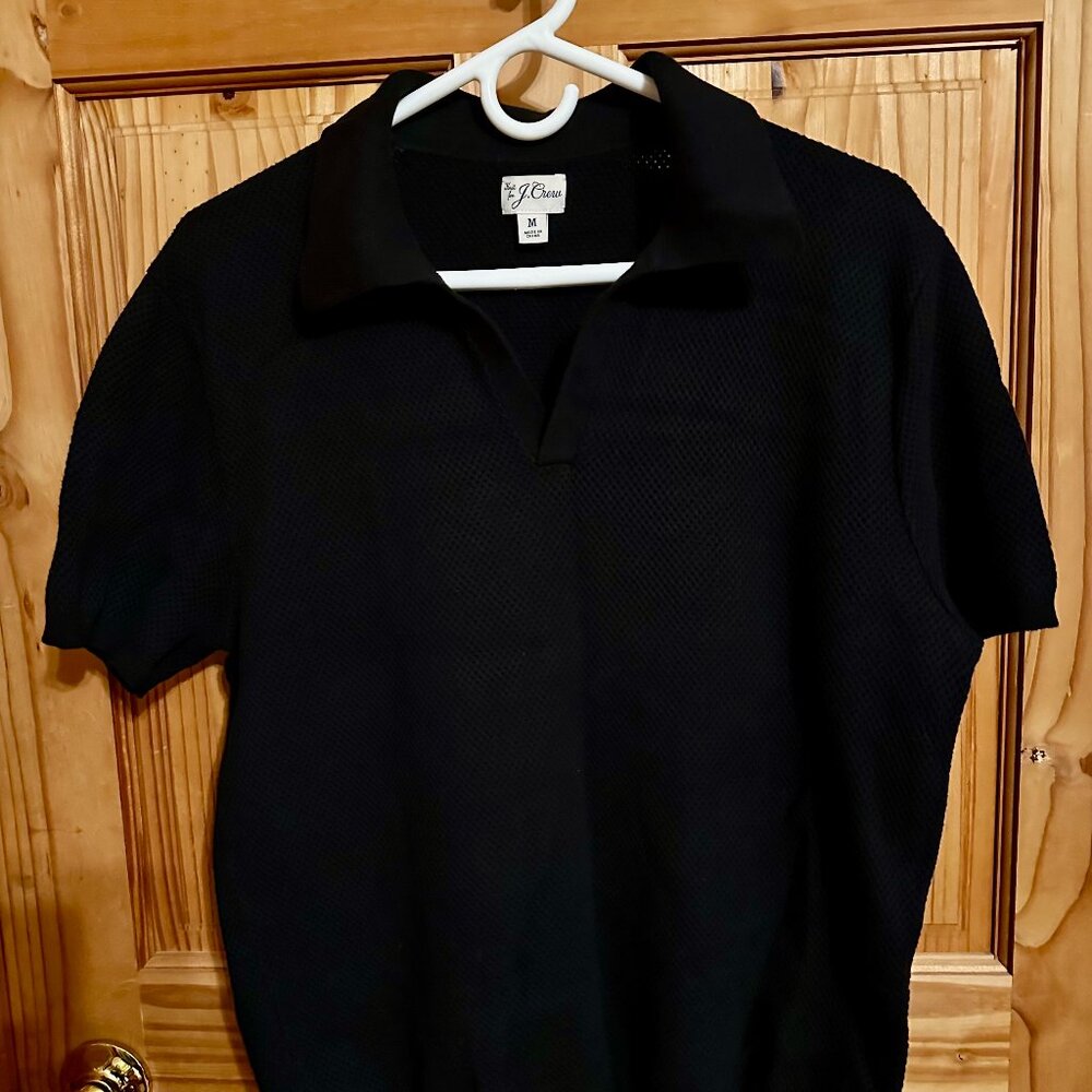 J Crew Mens Cotton Sweater Polo